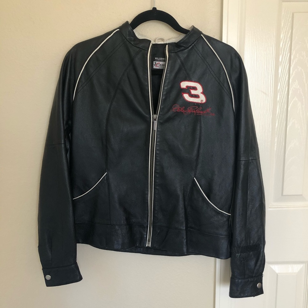 (SOLD) NASCAR Wilsons leather Jacket M